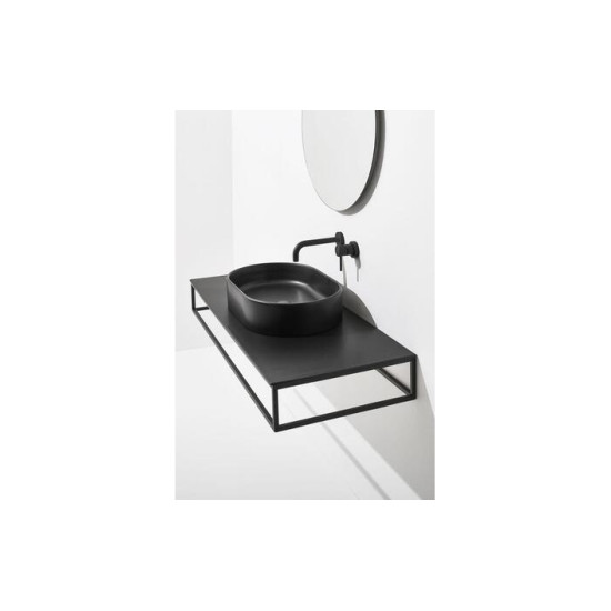 Умивальник 60 FORIU FO02NM Black Matte SIMAS
