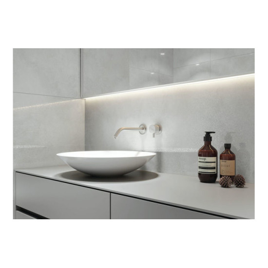 Плитка керамогранітна Apenino Bianco RECT 597x597x8,5 Cerrad