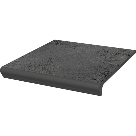 Сходинка з капіносом пряма Semir Grafit 30x33 код 2124 Ceramika Paradyz
