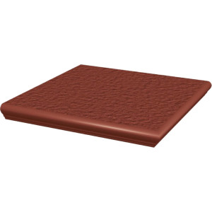 Сходинка з капіносом кутова Natural Rosa STR 33x33 код 7892 Ceramika Paradyz