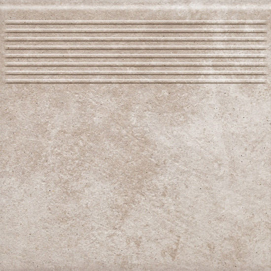 Сходинка пряма Viano Beige 30x30 код 4993 Ceramika Paradyz