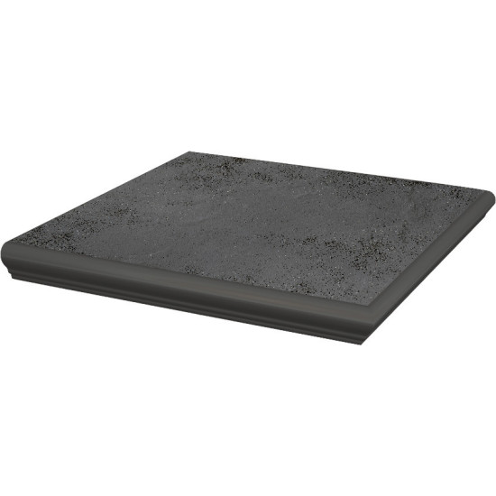 Сходинка з капіносом кутова Semir Grafit 33x33 код 2148 Ceramika Paradyz