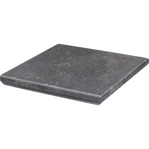 Сходинка з капіносом кутова Viano Antracite 33x33 код 1275 Ceramika Paradyz