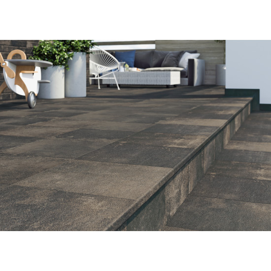 Цоколь Scandiano Brown Правий 2 ел 8,1x30 код 6271 Ceramika Paradyz