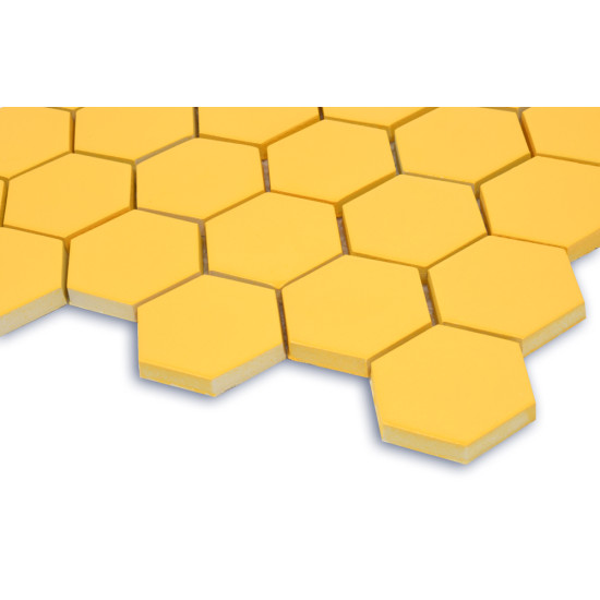 Мозаїка HEXAGON H 6025 Dark Yellow 295х295х9 УКРАЇНА