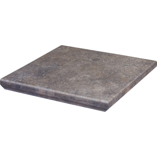 Сходинка з капіносом кутова Viano Grys 33x33 код 1312 Ceramika Paradyz