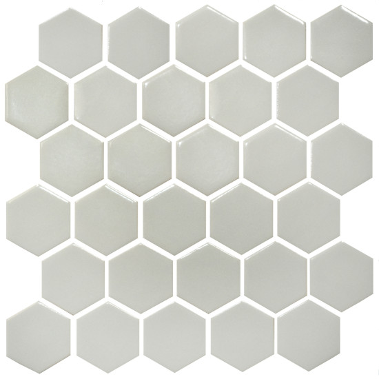 Мозаїка HEXAGON H 6014 Light Grey 295х298х9 УКРАЇНА