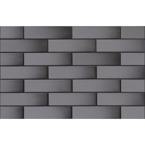 Плитка фасадна глазурована Szkliwiona Grafit 65x245x6,5 Cerrad