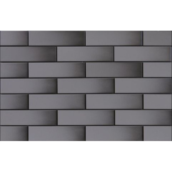 Плитка фасадна глазурована Szkliwiona Grafit 65x245x6,5 Cerrad