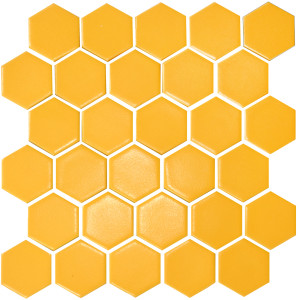 Мозаїка HEXAGON H 6025 Dark Yellow 295х295х9 УКРАЇНА