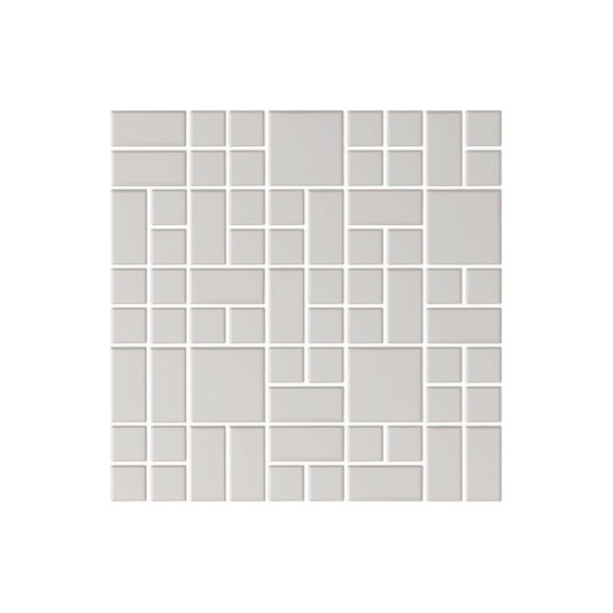 Мозаїка STRUCTURY 3D Platinum Glass 250x250x9 Ceramika Color