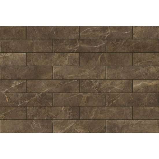 Камінь фасадний Rapid Brown 7,4x30x0,9 код 9065 Cerrad
