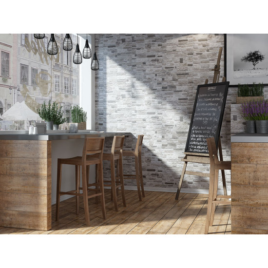 Камінь фасадний Canella Steel 30x49x1 код 7511 Cerrad
