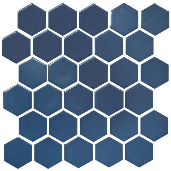 Мозаїка HEXAGON H 6008 Steel Blue 295х295х9 УКРАЇНА
