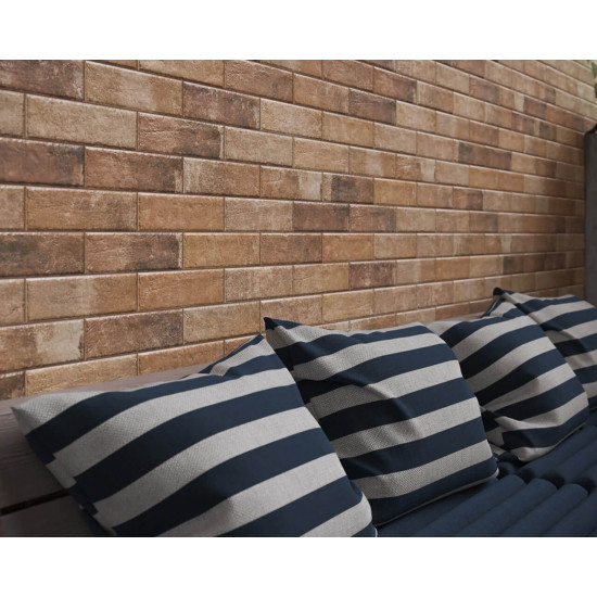 Плитка фасадна Scandiano Ochra 6,6x24,5 код 4573 Ceramika Paradyz