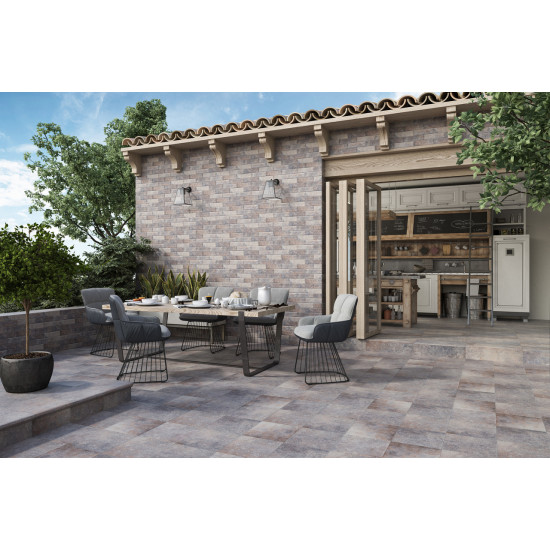 Сходинка пряма Viano Grys 30x60 код 0537 Ceramika Paradyz