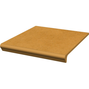 Сходинка з капіносом пряма Aquarius Beige 30x33 код 0427 Ceramika Paradyz