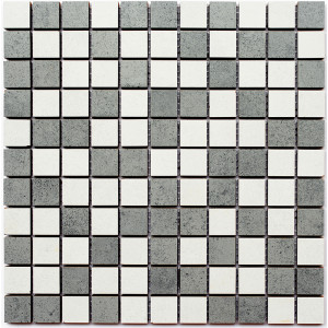Мозаїка СМ 3030 С2 Gray-White 300x300x8 Котто Кераміка