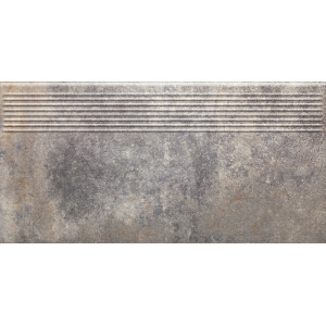 Сходинка пряма Viano Grys 30x60 код 0537 Ceramika Paradyz