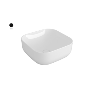Умивальник BA 03 Balloon BA03NM Black matt SIMAS
