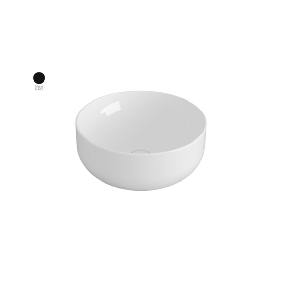 Умивальник BA 01 Balloon BA01NM Black matt SIMAS