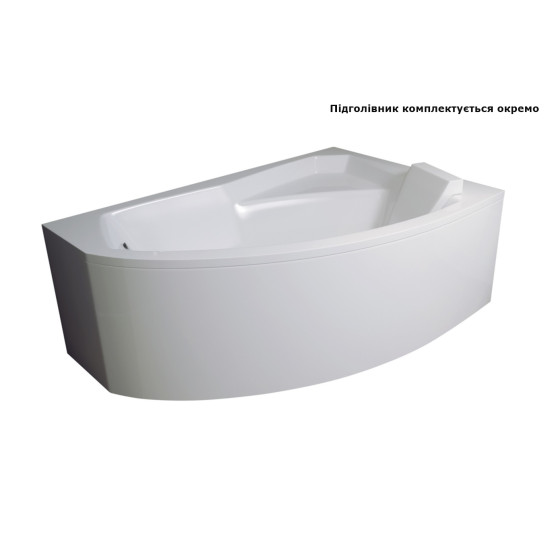 Ванна акрилова RIMA 150х95 Права (соло) без ніг