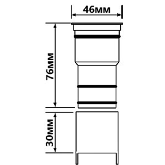 Очисник сифону HC26TUBE-SUB