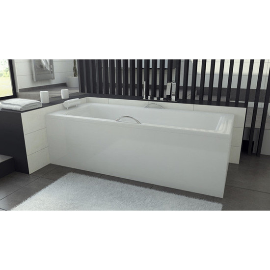 Ванна акрилова TALIA 170х75 Premium (підголовник+ручки) без ніг / без обудови