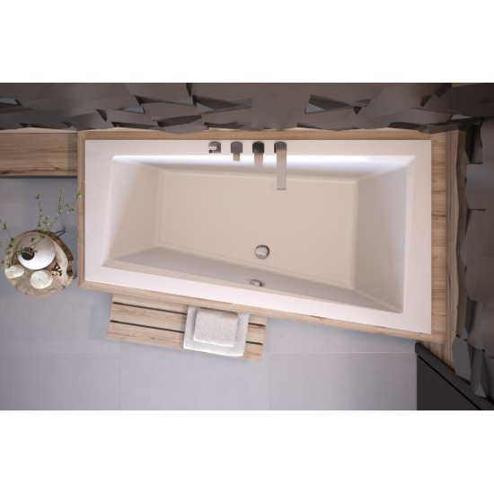 Ванна акрилова INTIMA SLIM 150х85 Права (соло) без ніг