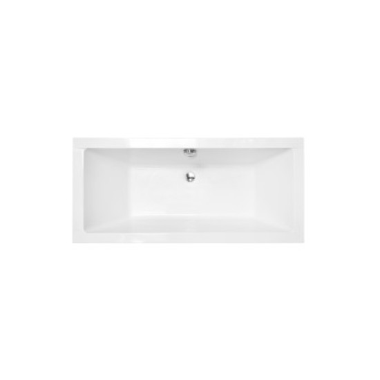 Ванна акрилова QUADRO 190х90 без ніг, БЕЗ отворів під ручки, без ручок
