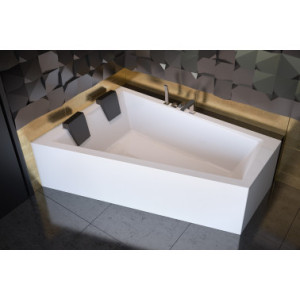 Ванна акрилова INTIMA DUO 170x125 Ліва (соло) без ніг