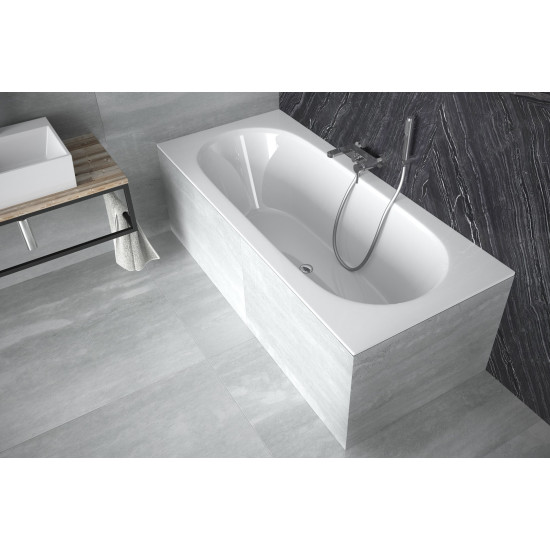 Ванна акрилова VITAE SLIM 150х75 (соло) без ніг