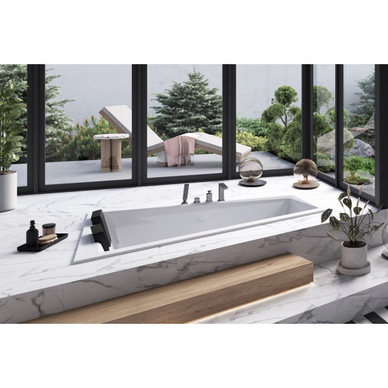 Ванна акрилова INTIMA DUO SLIM 180х125 Ліва (соло), без ніг