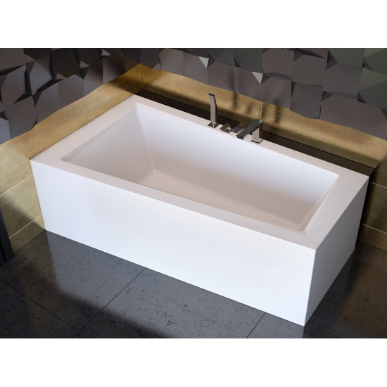 Ванна акрилова INTIMA 160x90 Ліва (соло) без ніг