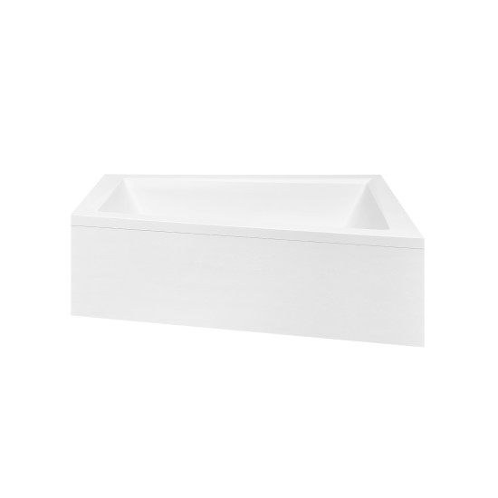 Ванна акрилова INTIMA 150x85 Ліва (соло) без ніг