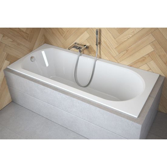 Ванна акрилова INTRICA SLIM 160х75 (соло) без ніг