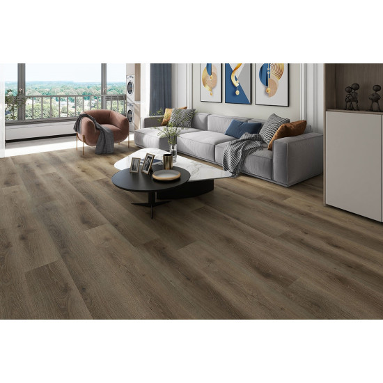 Вінілова підлога SPC Nature Evo Grey 5+1mm 152.4х22.86 BlissGround