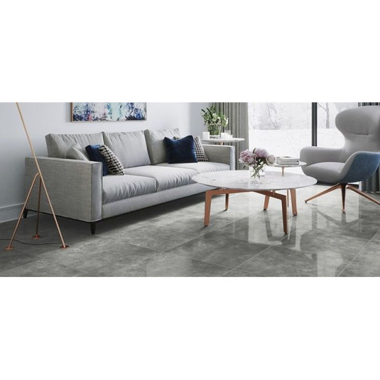 Плитка керамогранітна Apenino Bianco LAP 597x597x8,5 Cerrad